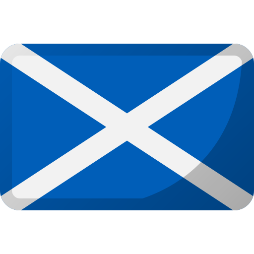 スコットランド Generic color fill icon