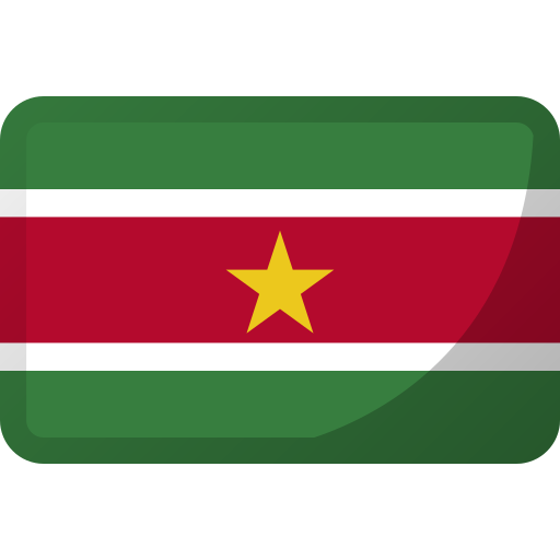 Суринам Generic color fill иконка