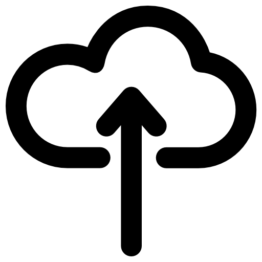 nube Vector Market Bold Rounded icono