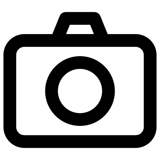 fotocamera Vector Market Bold Rounded icoon