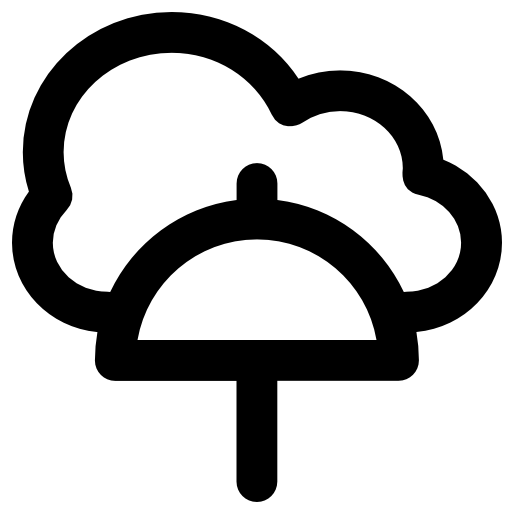 cloud computing Vector Market Bold Rounded Icône