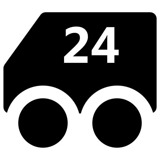 ciężarówka Vector Market Fill ikona