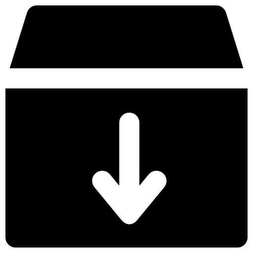 Package Vector Market Fill icon