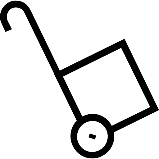 Trolley Vector Market Light Rounded icon