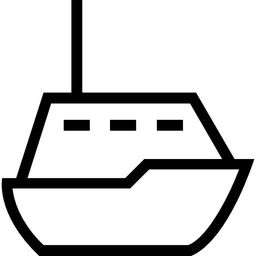 Ship Vector Market Light Rounded icon