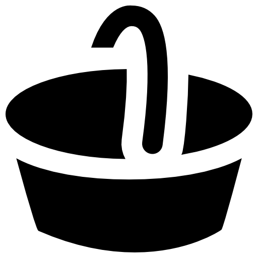 cesta de la compra Vector Market Fill icono