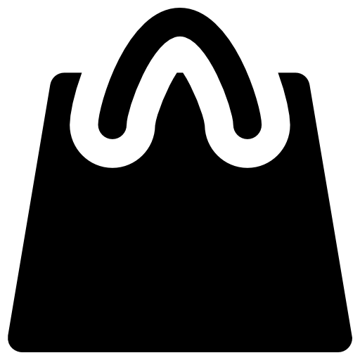 Bag Vector Market Fill icon