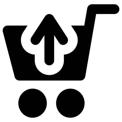 carrito de compras Vector Market Fill icono
