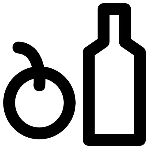 Drinks Vector Market Bold Rounded icon