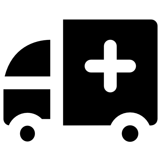 ambulanza Vector Market Fill icona