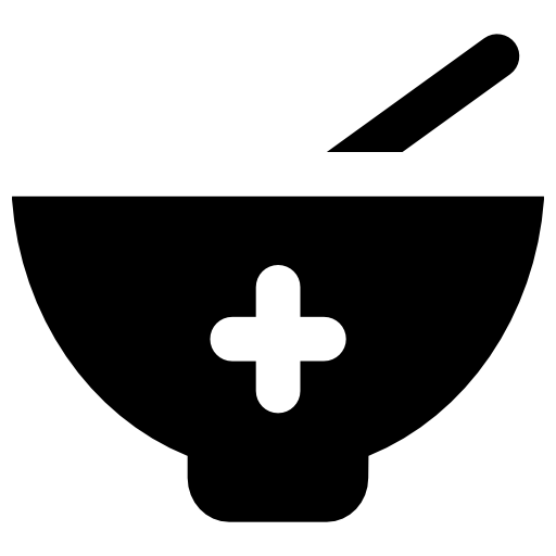 Bowl Vector Market Fill icon