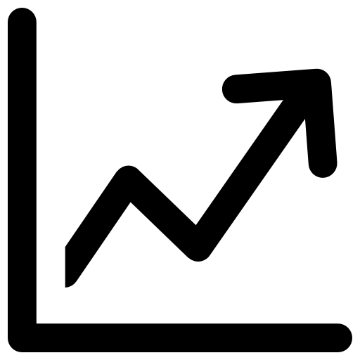 統計 Vector Market Fill icon