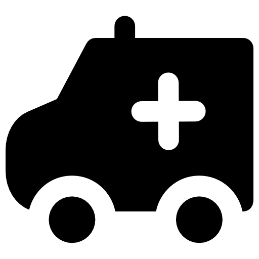 ambulans Vector Market Fill ikona