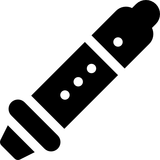플루트 Basic Rounded Filled icon