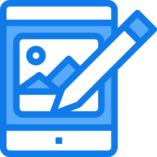 Graphic tablet Justicon Blue icon