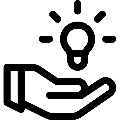 main Basic Rounded Lineal Icône