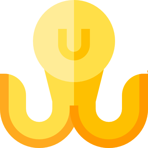 octopus Basic Straight Flat icoon