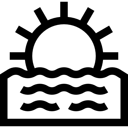 sonnenuntergang Basic Straight Lineal icon