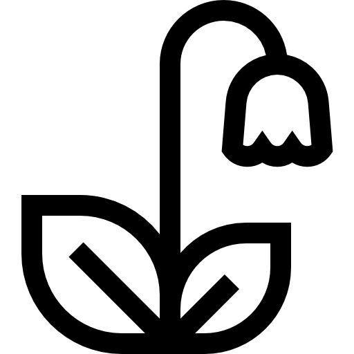campanula Basic Straight Lineal icona