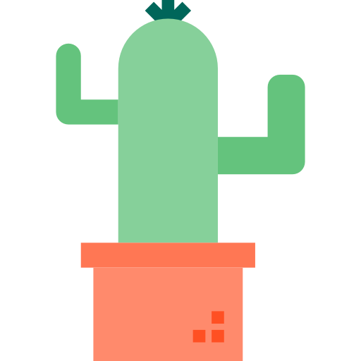 kaktus itim2101 Flat ikona