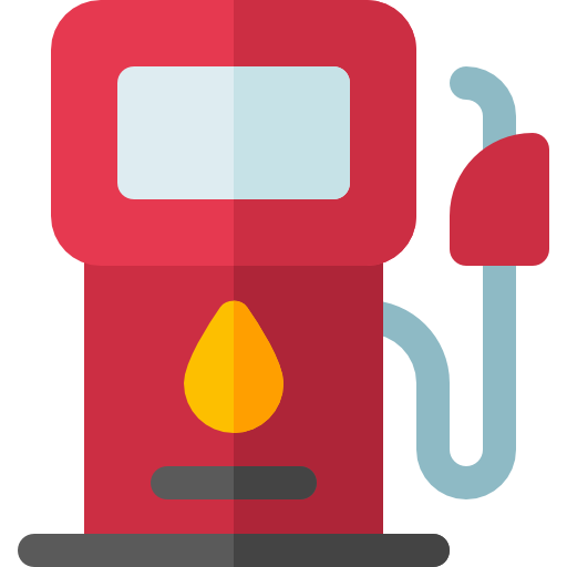 Gas Basic Rounded Flat icon