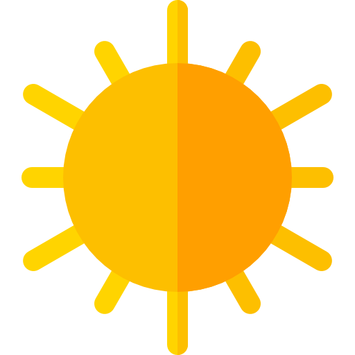 sonne Basic Rounded Flat icon