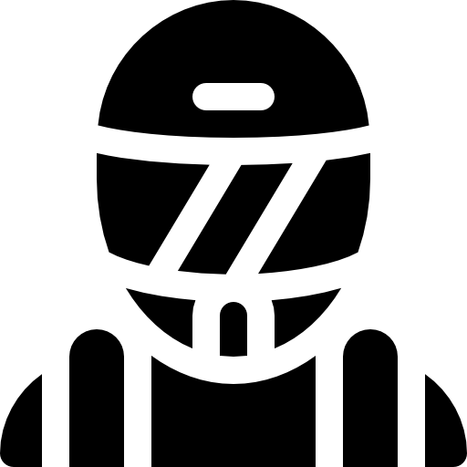 course Basic Rounded Filled Icône