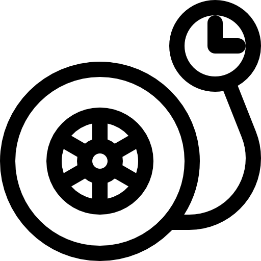 ホイール圧 Basic Rounded Lineal icon