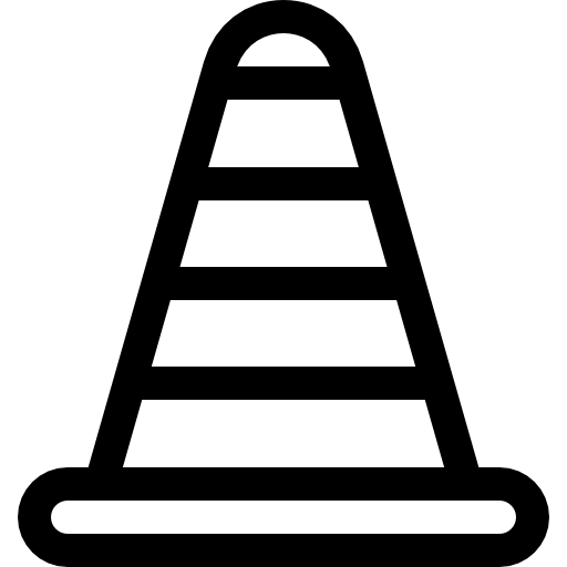 cono Basic Rounded Lineal icono