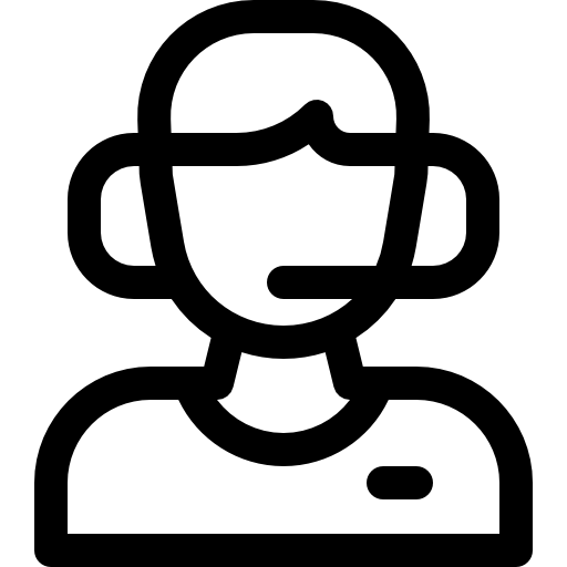 서포터 Basic Rounded Lineal icon