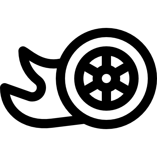 deriva Basic Rounded Lineal icono