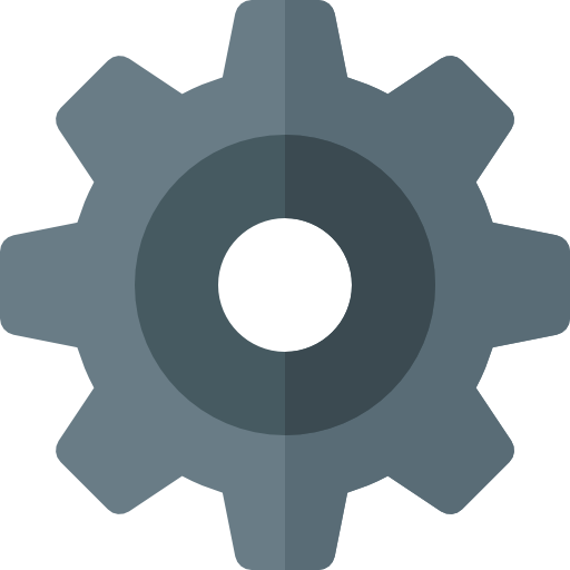 Configuration Basic Rounded Flat icon