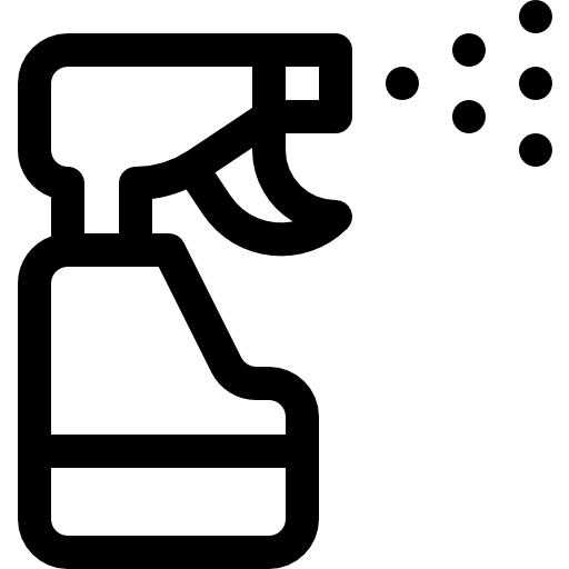 vaporisateur Basic Rounded Lineal Icône