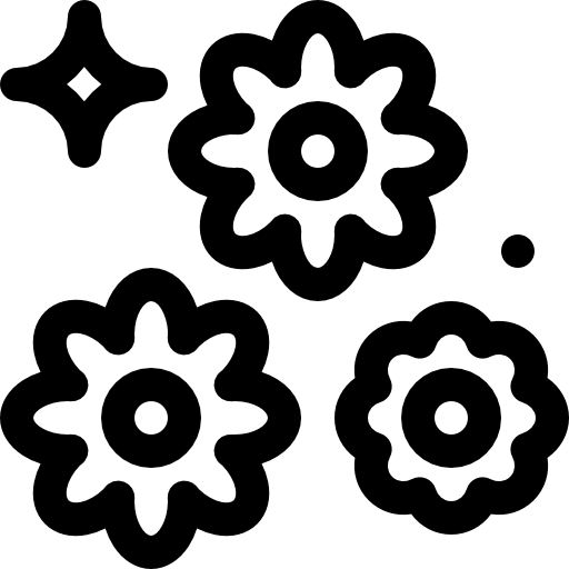 フラワーズ Basic Rounded Lineal icon