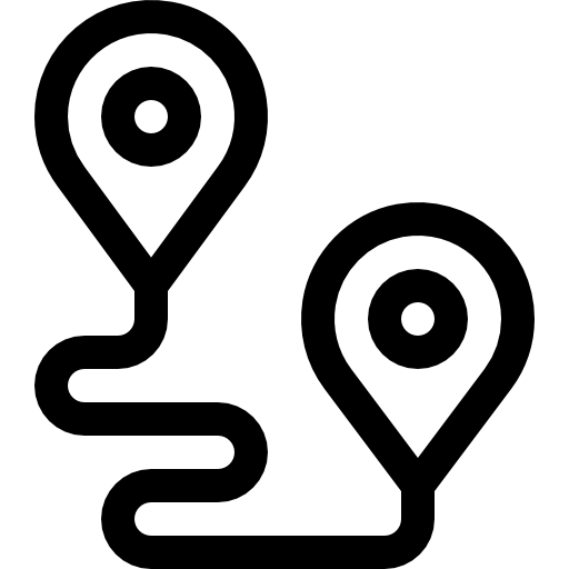 ルート Basic Rounded Lineal icon