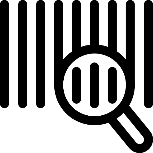 바코드 Basic Rounded Lineal icon