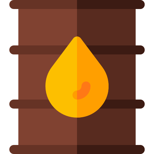 オイルバレル Basic Rounded Flat icon