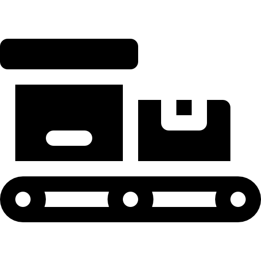 컨베이어 Basic Rounded Filled icon