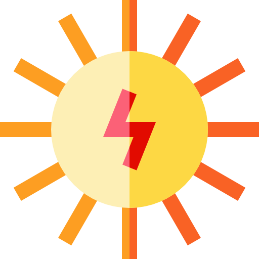 solarenergie Basic Straight Flat icon