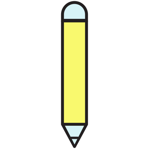 Write Generic color lineal-color icon