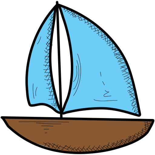 ボート Generic color lineal-color icon