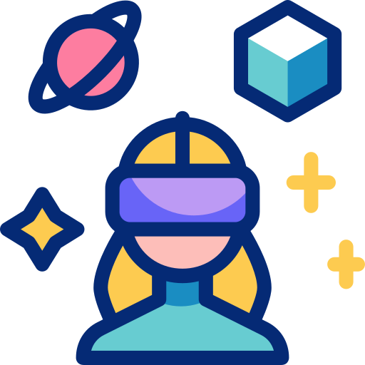Metaverse Basic Accent Lineal Color icon