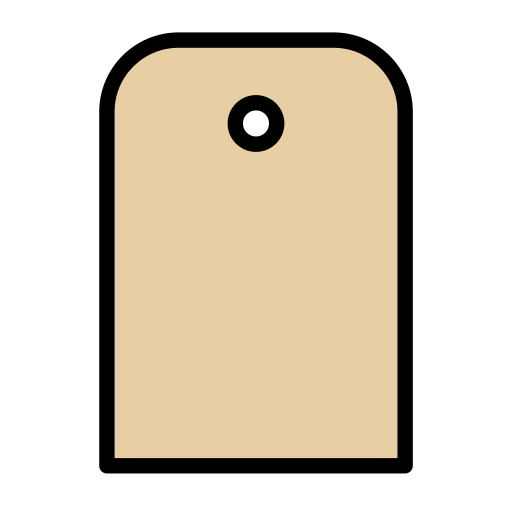 etichetta Generic color lineal-color icona