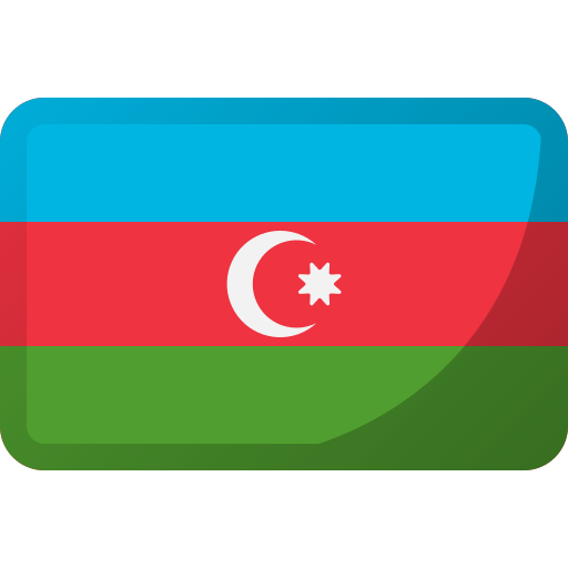 Азербайджан Generic color fill иконка