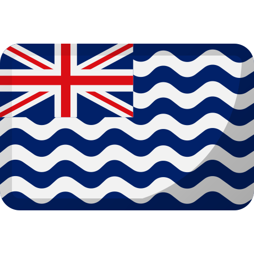 britisches territorium des indischen ozeans Generic color fill icon