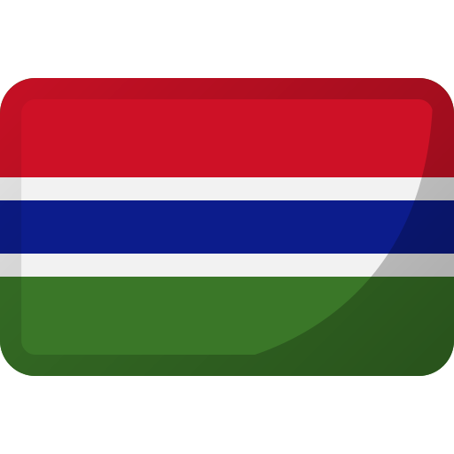 ガンビア Generic color fill icon
