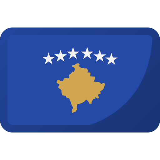 Kosovo Generic color fill icon