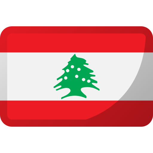 libano Generic color fill icona