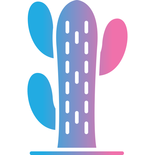 kaktusy Generic gradient fill ikona