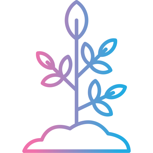 planta Generic gradient outline icono